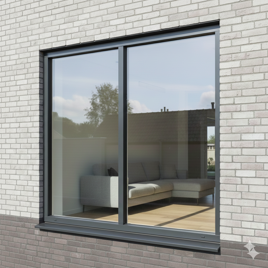 Inbraakwerend glas met kozijn